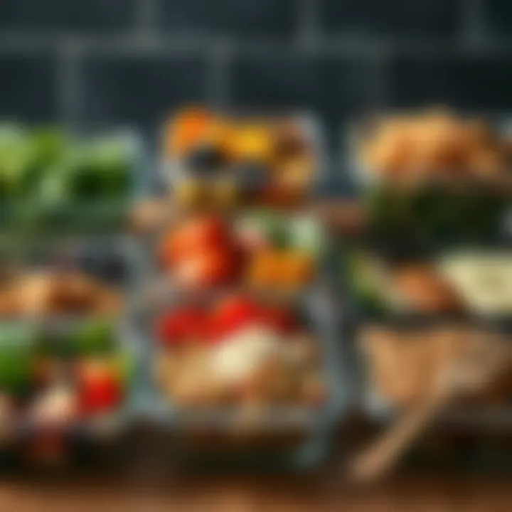 Nutrient-Dense Meal Prep Keto meal prep containers filled with nutritious foods