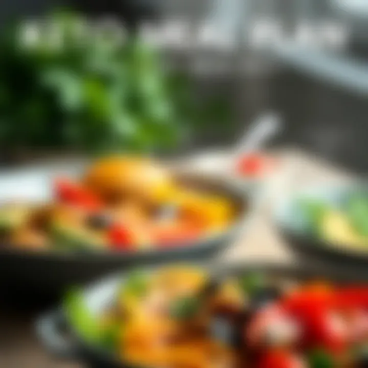 A well-structured meal plan layout highlighting keto recipes for the week.