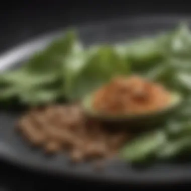 Close-up of active ingredients used in Limitless Keto Trim