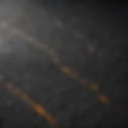 Close-up of low VOC gym mat texture