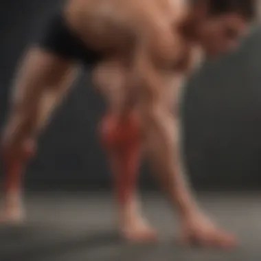 Stretching Techniques for Muscle Relief Demonstration of effective stretching techniques for leg muscles
