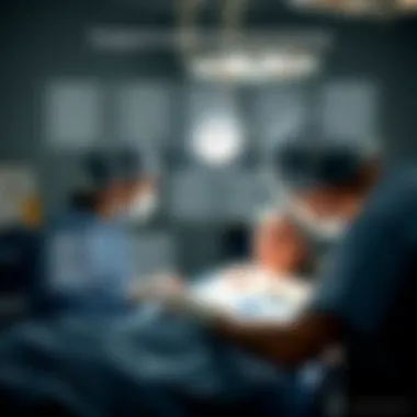 Surgical Interventions for Snoring Schematic of surgical options for correcting snoring