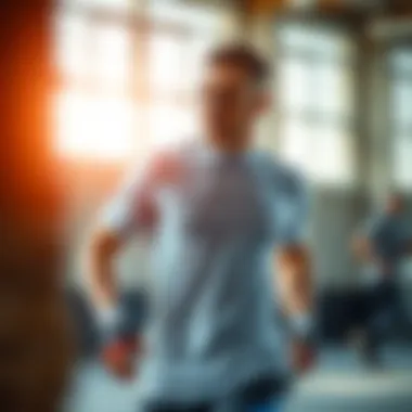 Illustration of moisture management in athletic performance