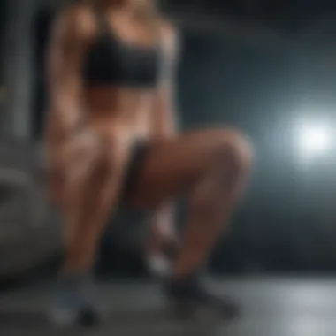 Squat Technique for Strength Powerful squat exercise targeting leg muscles