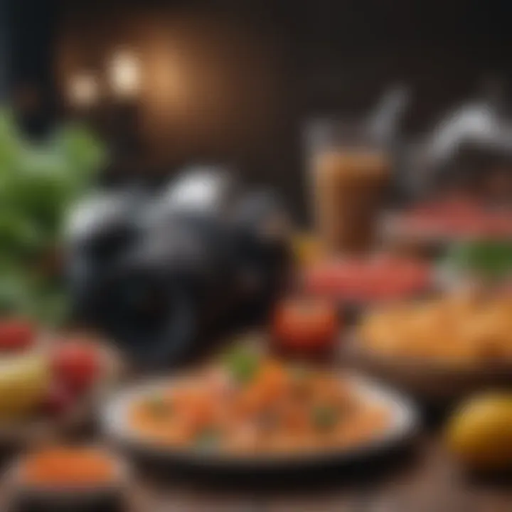 A vibrant assortment of nutrient-dense foods on a table