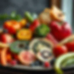 A vibrant assortment of fresh fruits and vegetables showcasing nutrient-rich options for weight loss.