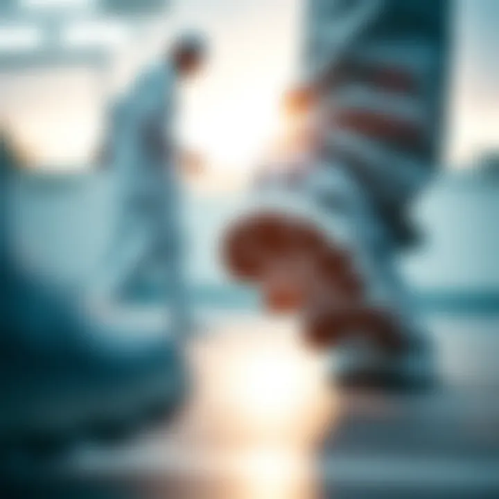 High-performance footwear for demanding medical environments