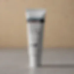Close-up of a tube of prescription ointment for cold sores