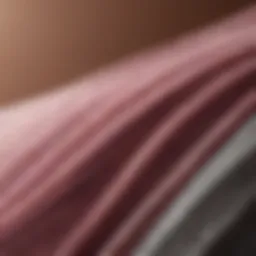 A close-up of Runderwear fabric showcasing its breathability and flexibility.