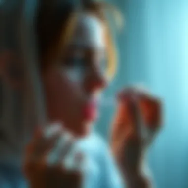 Home strep throat test kit