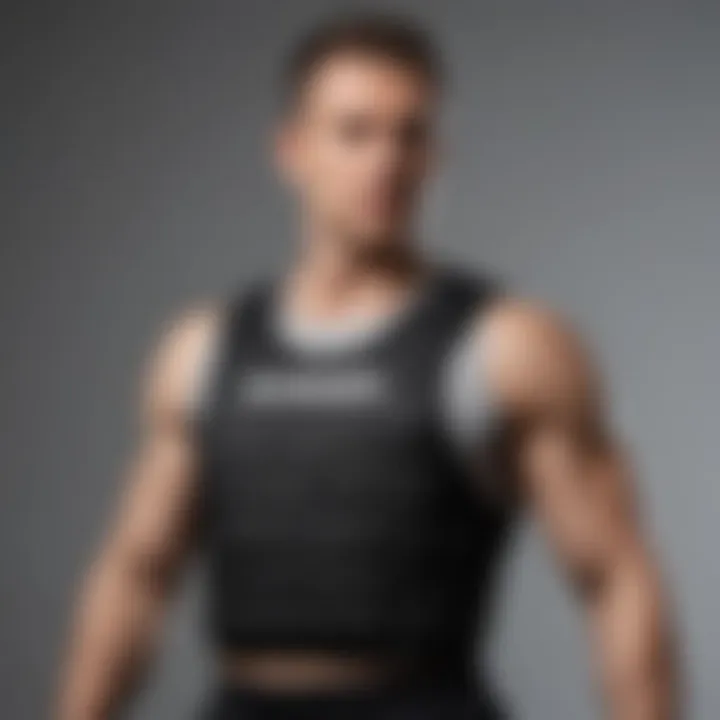 Comparison chart of Sorinex weight vest and alternative training vests