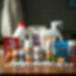 An array of stool softener products displayed elegantly