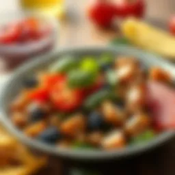 Healthy meal prep for weight loss