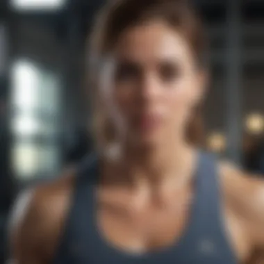 Strength Training for Hormonal Enhancement Dynamic workout showcasing strength training exercises