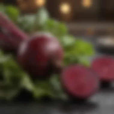 Health Benefits of Beetroot: A Comprehensive Overview Infographic detailing the health benefits of beetroot consumption