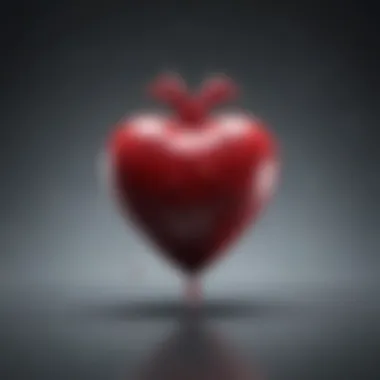Understanding Nitric Oxide: The Heart's Ally A visual representation of nitric oxide molecule structure