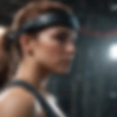 Merging Fitness with Fantasy A digital landscape merging fitness and fantasy