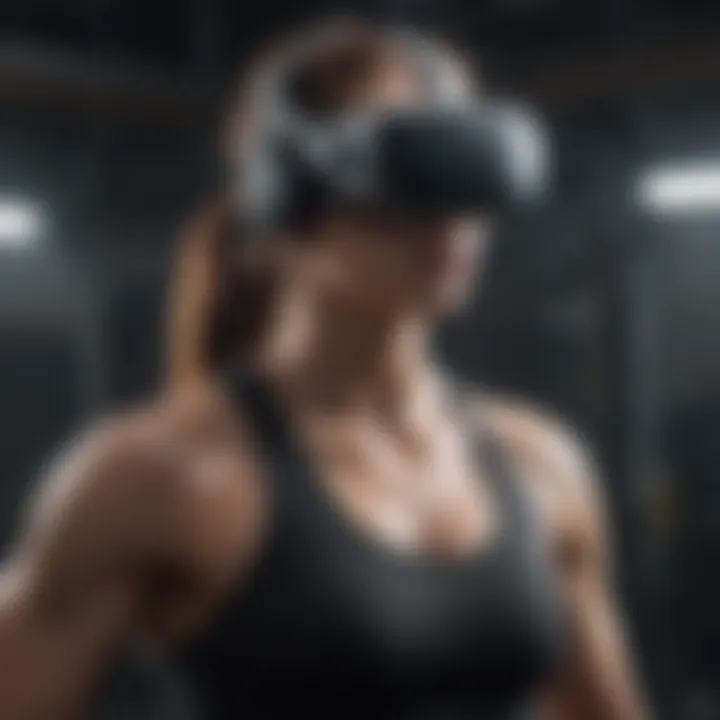 Visual representation of psychological effects of VR exercise