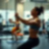 Dynamic core workout featuring various exercises