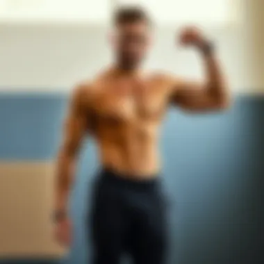 Fitness Transformation Journey Before and after transformation showcasing fitness success