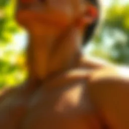 Illustration of sunlight enhancing Vitamin D synthesis in the skin