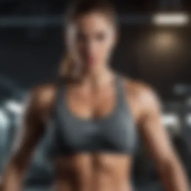 Enhanced Body Composition Athlete displaying improved body composition results