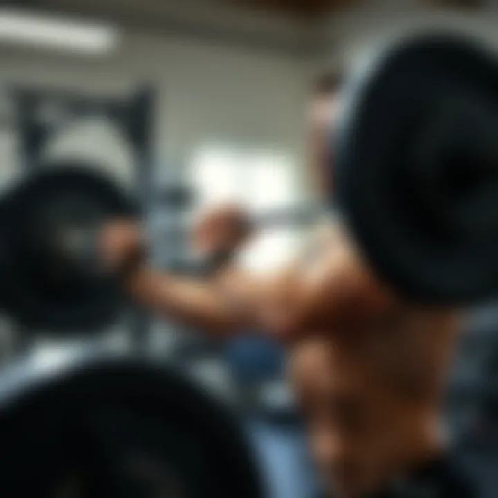 Optimal Lifting Technique Strength training session emphasizing proper technique