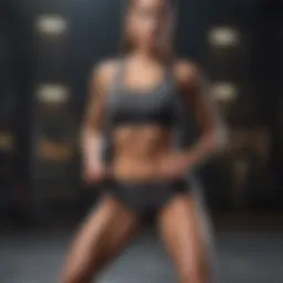 Dynamic exercise routine targeting core muscles