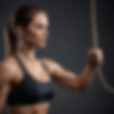 Upper Body Strength Training with Ropes Rope exercises enhancing upper body strength