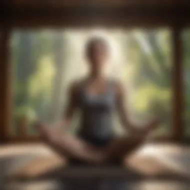 Meditation scene representing mindfulness techniques