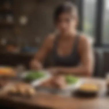 Balanced Meal Planning for Optimal Muscle Growth Visual representation of a balanced meal plan for muscle gain