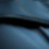 Close-up of the breathable mesh fabric showcasing its texture