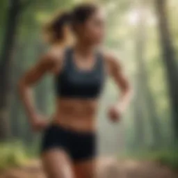 Runner experiencing discomfort in lower back