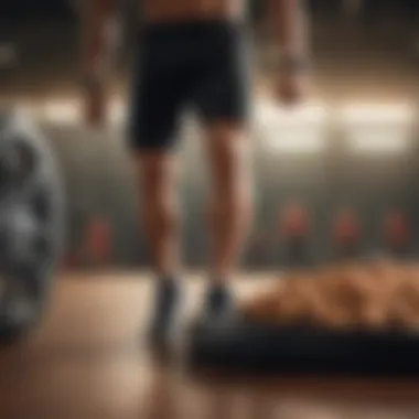 The Essence of Caloric Deficit Illustration of caloric deficit concept