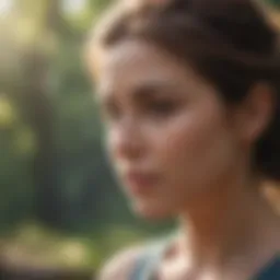 A serene landscape illustrating tranquility and mindfulness