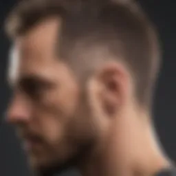 Diagram illustrating the biological factors of hair thinning