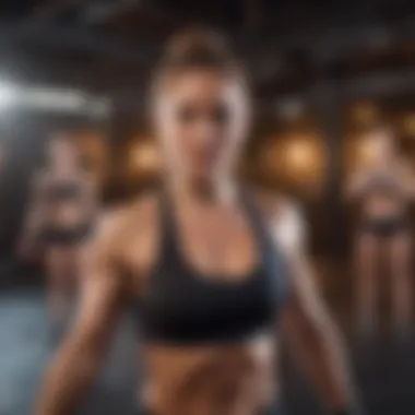 The Energy of HIIT Classes Dynamic HIIT class in action