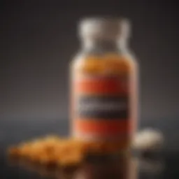Different types of laxatives displayed in a neat arrangement