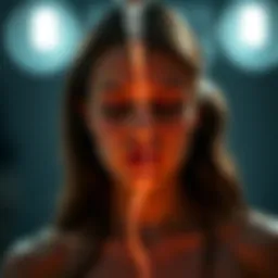 Abstract illustration of sexual health concepts