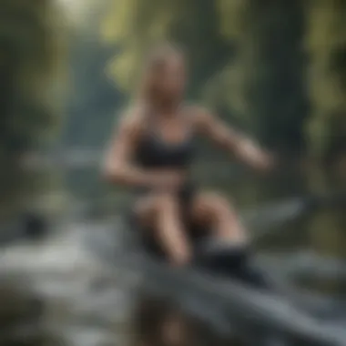 Mastering the Art of Rowing User demonstrating proper rowing technique