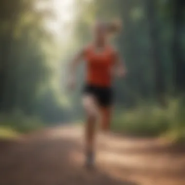 Significance of Running Posture Dynamic illustration of proper running posture