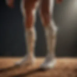 Illustration depicting the importance of vitamin D for bone strength
